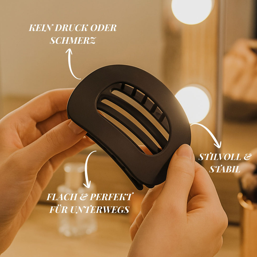 COMFORVA | HAARKLAMMERN OHNE DRUCKSTELLEN