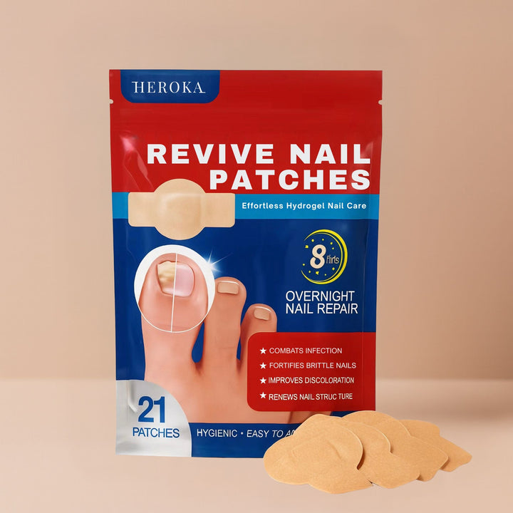 ReviveNail Patches | For Nail Fungus and Nail Calcium