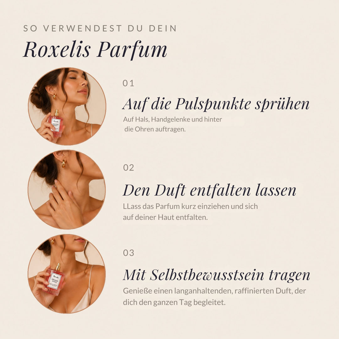 ROXELIS PARFUM | HINTERLÄSST EINEN UNVERGESSLICHEN EINDRUCK