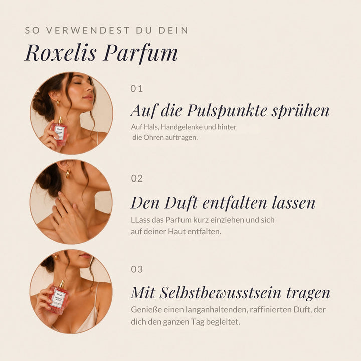 ROXELIS PARFUM | HINTERLÄSST EINEN UNVERGESSLICHEN EINDRUCK