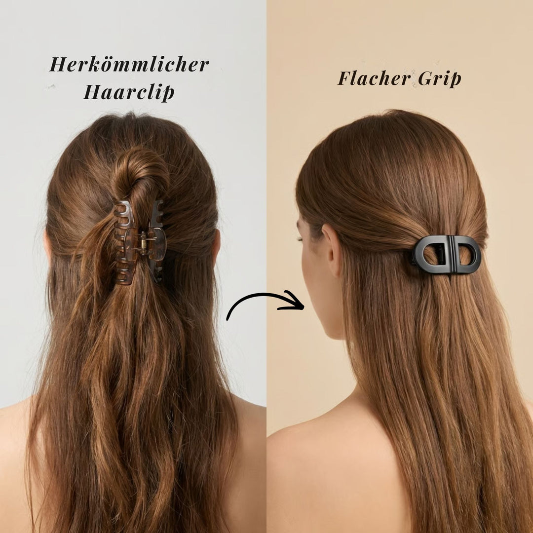Flacher magnetischer Haarclip